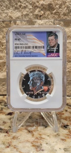 1969-S 50C (Proof) Kennedy Half Dollar PF67