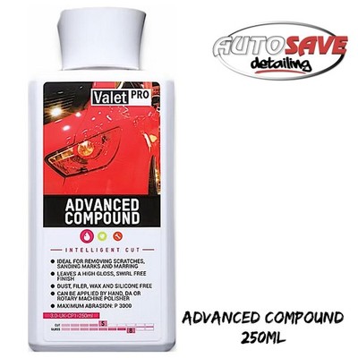 ValetPRO - Advanced Compound | 250ml | One Step | Entfernen Sie Kratzer, Wirbel & Beschädigungen