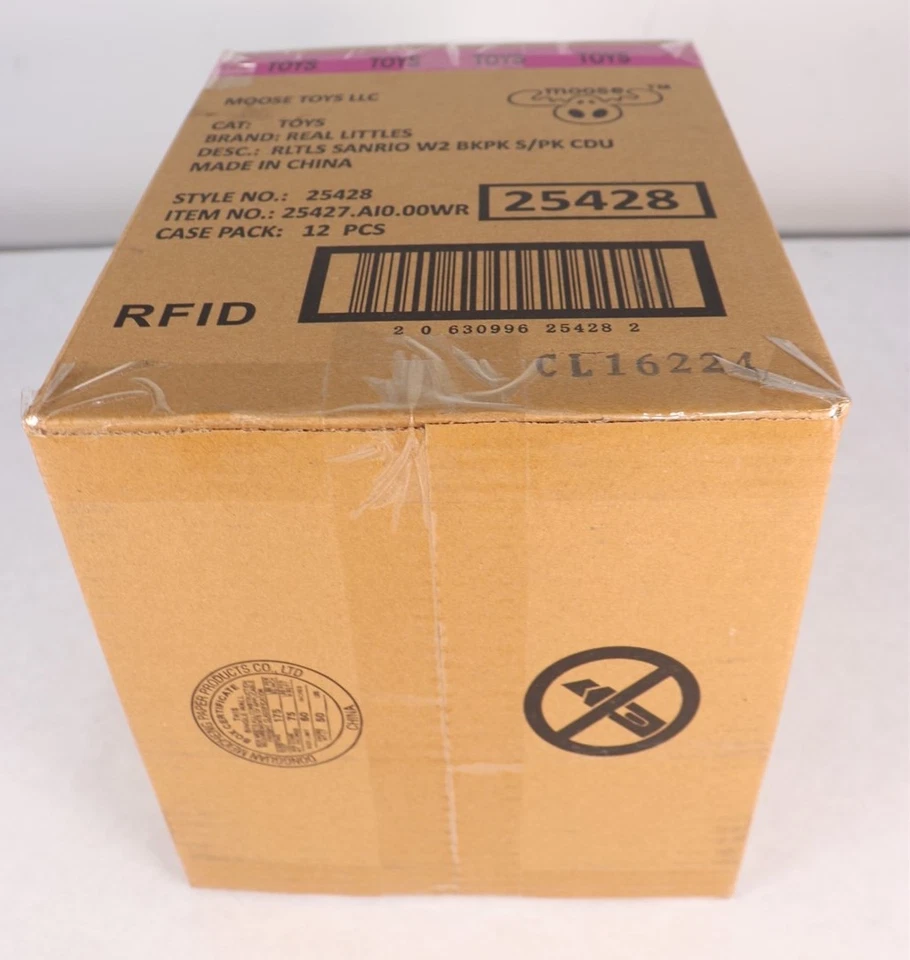 Estuche de 12 Mochilas Real Littles Sanrio Wave 2 Hello Kitty and Friends Nuevo Foto 3 de 4