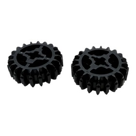 LEGO &reg; 2x Technic gear 20 teeth black 32269 new gear 20t black axle gear