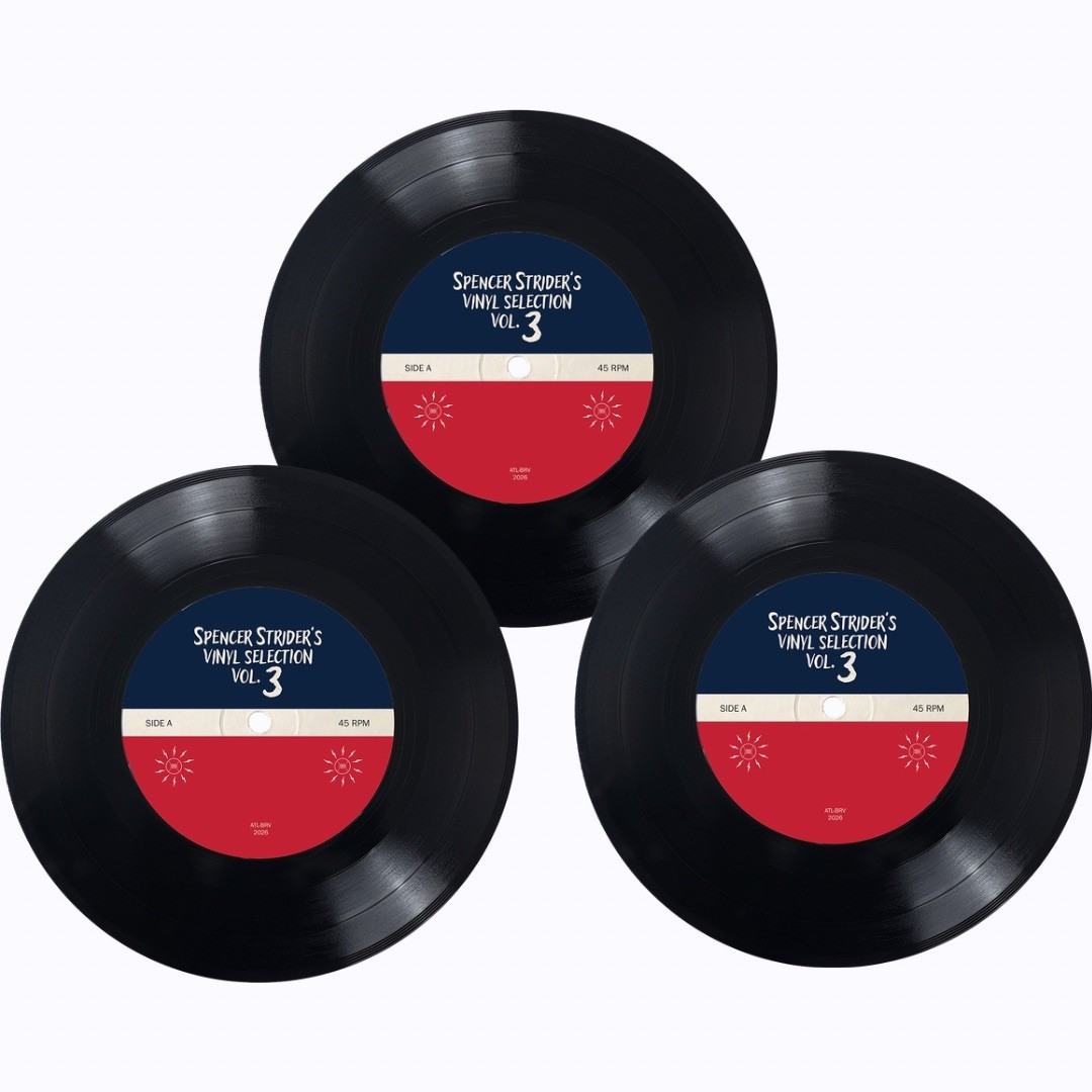 Spencer Strider Vinyl Record Set Volume 3 8/11/26