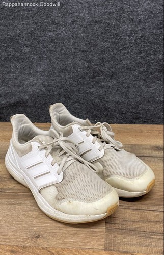 Adidas RapidaSport Bounce White Kids Running Sneakers HP6129 Size 5