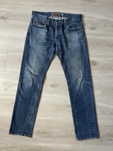 Men Levi's Jeans Navy Denim W34L32