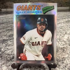 2026 Topps Heritage #327 Willy Adames Refractor