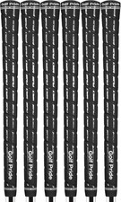 Golf Pride Tour Wrap 2G Golf Grip Jumbo Black - Set of 6 - High Tack