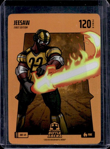 2024 Bo Jackson Battle Arena TCG Jeesaw Orange Fire #OBF-49