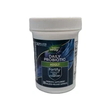Natures Way Daily Probiotic ADULTS 50+ Fortify 30 Billion 30 capsule 01/2026