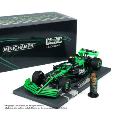 ミニカー MINICHAMPS 1/18  Sauber F1 Team MINICHAMPS 1:18 STAKE F1 TEAM KICK SAUBER C44 - ZHOU GUANYU- CHINA