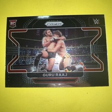 2022 PANINI PRIZM WWE BASE ROOKIE RC #58 GURU RAAJ