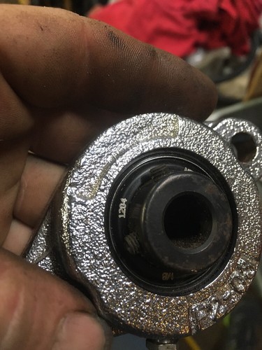 MB F203 Flange Bearing, 2 Bolt, 1/2" Bore Shaft Machinist Tool USDA Facility Clo - Picture 7 of 11