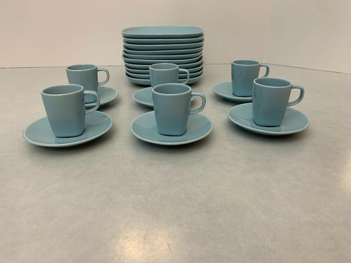 Blue Ceramic Espresso Cups