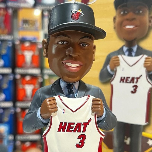 DWAYNE WADE Miami Heat NBA "Draft Day" Limited Edition NBA Bobblehead - Picture 2 of 8