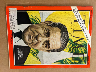 Time Magazine April 21 1967 Brazil's President Costa E Silva M129