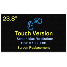 Dell OptiPlex 7460 / 7470 AIO 23.8" LCD Touch Screen Replacement Panel Display