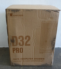 JONSBO D32 PRO Micro-ATX PC Case, Black