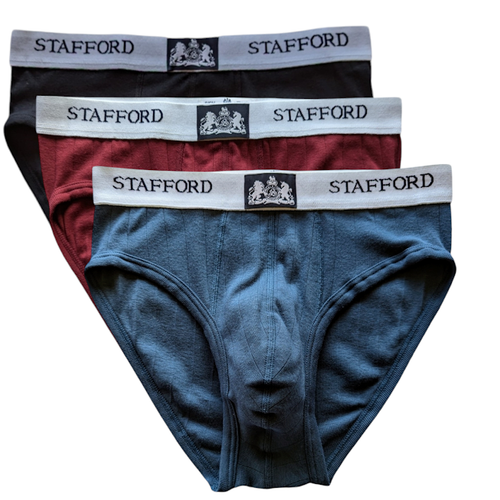 Stafford JC PENNY Herren 3er-Packungen niedriger Slip mit Beutel + 3 kostenlose Fruit of the Loom - Bild 13 von 26