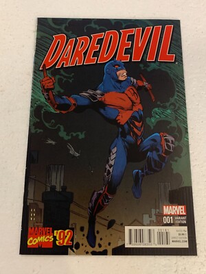 DAREDEVIL #1 NM STROMAN 1:20 RETAILER INCENTIVE VARIANT - MARVEL 2016
