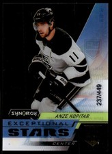 2020-21 Upper Deck Synergy Exceptional Stars Anze Kopitar /749 Los Angeles Kings
