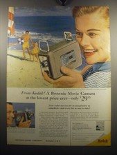 1957 Kodak Brownie Movie Camera Advertisement