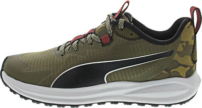 Puma Twitch Runner Trail Winte Herren Sneaker grün