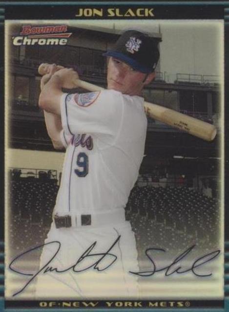 Jon Slack 2002 Bowman Chrome Draft Picks & Prospects - Jon Slack #BDP80 Refractor ...