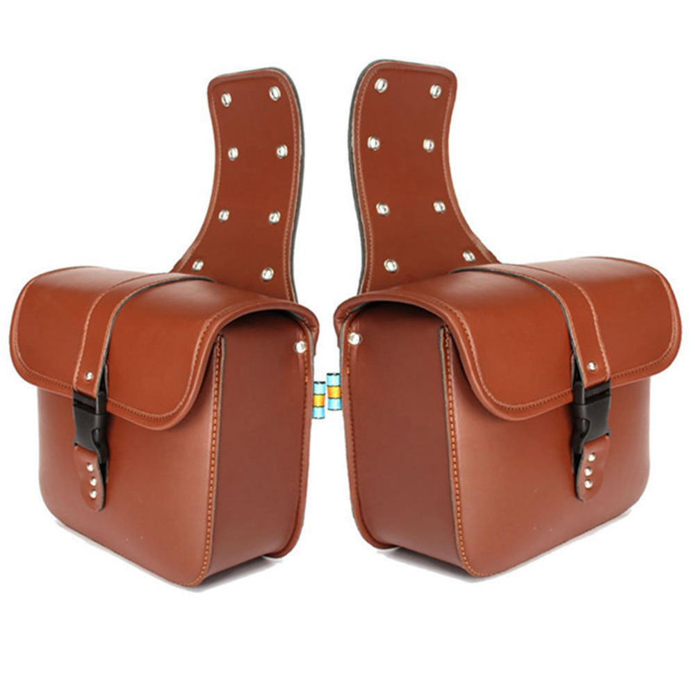 Motorcycle Saddle Bags Side Storage Luggage Bag Pouch For Honda/Yamaha