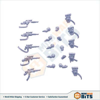 Militarum Tempestus Scion Hot-Shot Lasgun & Backpack Bits Set