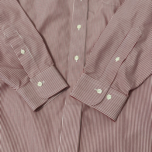 Brooks Brothers Regent Mens Dress Shirt 16.5- 4/5 Button Up Long Sleeve Striped - Picture 10 of 18