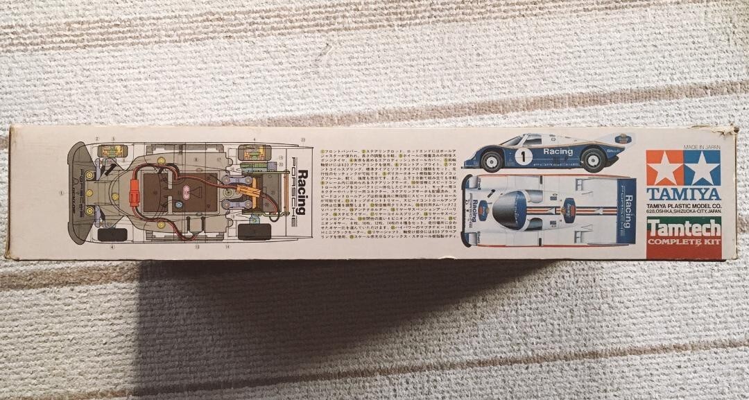 未組立⬛️Tamiya Porsche 962C 完成キット 1/24 Tamiya Porsche 962c From a Model Kit 24089 for sale online