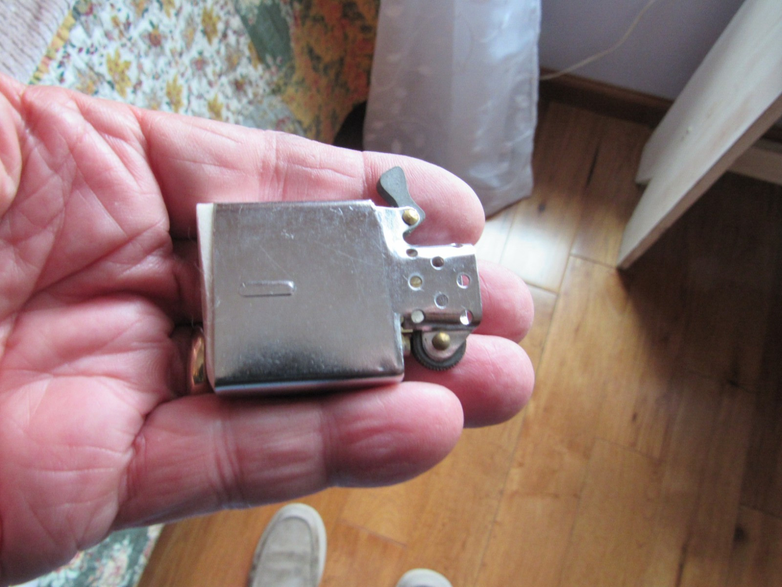 Pair of Vintage A.A.D.LP./Calkor Cigarette Lighters Lone Wolf/NAPA Auto Parts