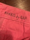 GAP Khakis Woman’s Neon Pink Pants Slacks  Pockets Broken In Straight Size 2 — photo 5