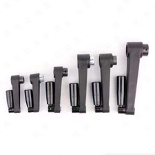 1PC Folding Hand Crank Handle Machine Tool Square Hole Crank Handle