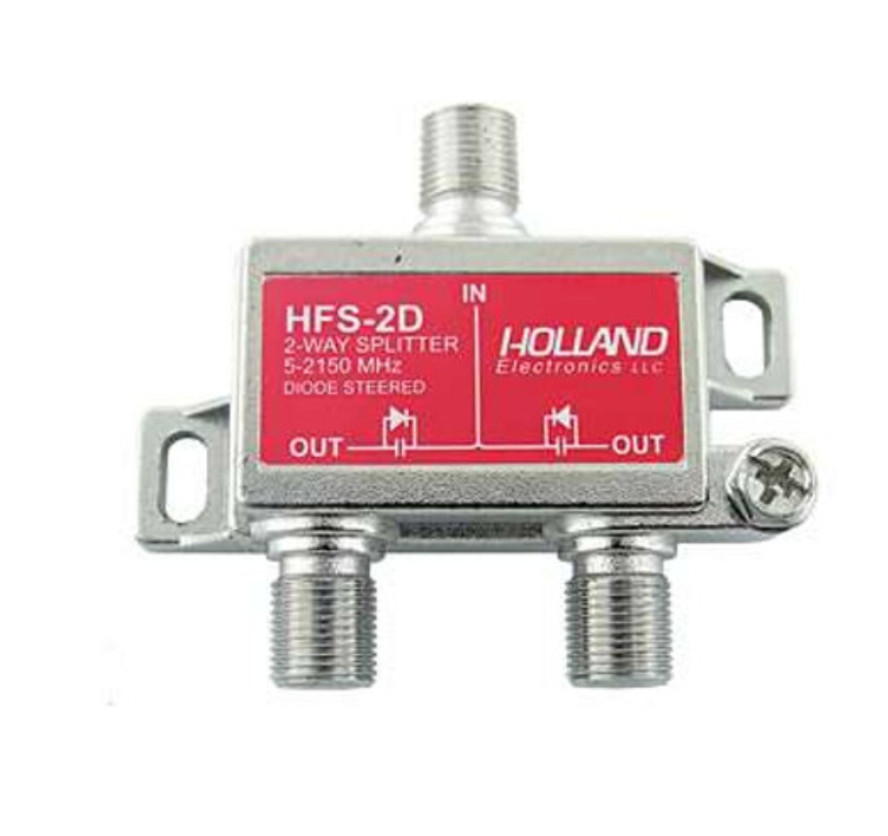 Holland HFS-2D 2-Way Diode Steered Splitter (5-2150 MHz) | eBay