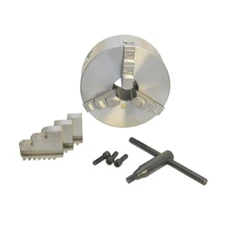 8" 3-Jaw Self-Centering Chuck Lathe Milling Internal External Grinding Machines