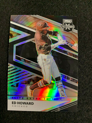 2020 Elite Extra Edition Rookie Prizm Ed Howard #16 Chicago Cubs🔥⚾️🔥 | eBay