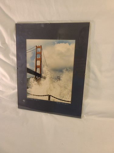 Eternal Impact Golden Gate Bridge Signed by Artist Print Plixglass Matted 11x14" - Picture 17 of 17