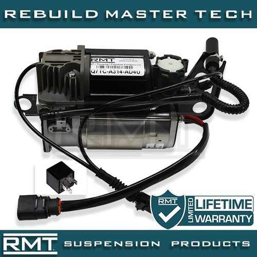 Porsche Cayenne 955 2003-2006 NEW Air Suspension Compressor Pump & Relay Kit - Foto 1 di 8