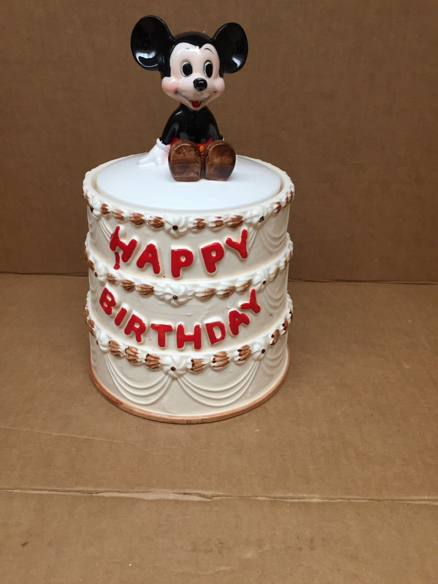 ミッキーマウス クッキージャー USA アメリカ ビンテージ 希少