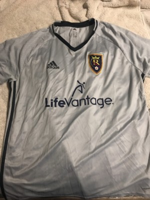 MLS Adidas Official training Jersey Real Salt Lake Worn By The Players Size  Xl