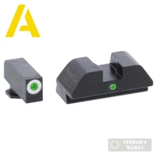 AmeriGlo GLOCK 42 43 43X 48 i-Dot SIGHTS SET Tritium/Dot GL-105 FAST SHIP