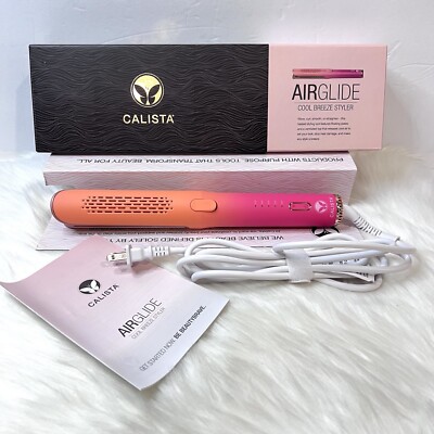 Calista AirGlide Multi-Tasking Cool Breeze Styler  1” Peach Mai Tai Amazon.com : Calista AirGlide Cool Breeze Styler  main image 4