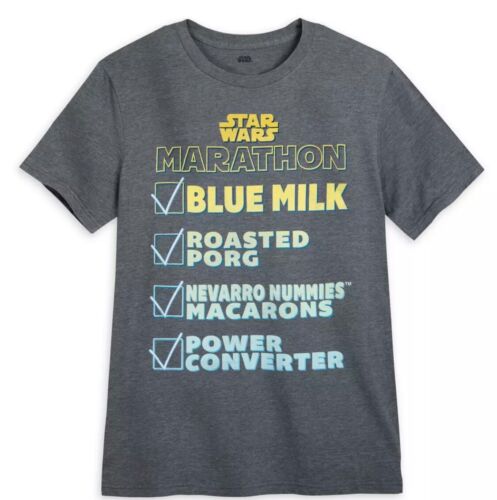2023 Disney parks Star Wars Marathon Adult Shirt Size X-LARGE New with tags - Picture 1 of 5