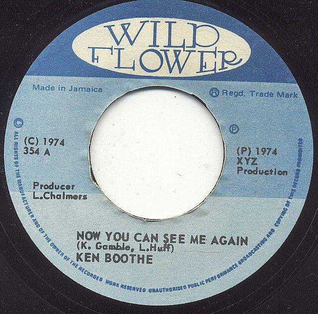 KEN BOOTHE - NOW YOU CAN SEE ME AGAIN / VERSION - WILD