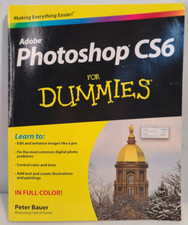 Photoshop CS6 for Dummies by Peter Bauer 2012, Trade Paperback