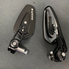 Specchietti terminali barra alluminio CNC PER DUCATI DIAVEL 14 MONSTER 821 1200 1200S 797