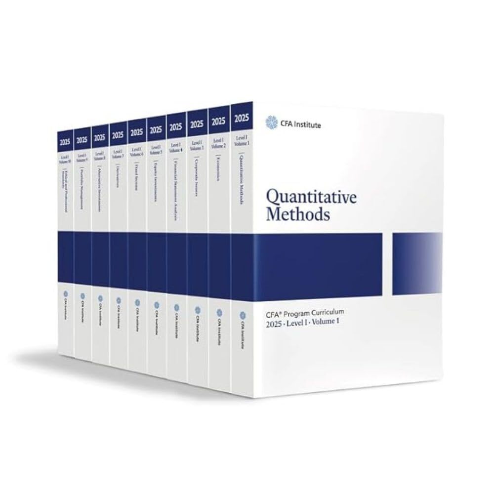 2025 CFA Program Curriculum Level I Box Set-image