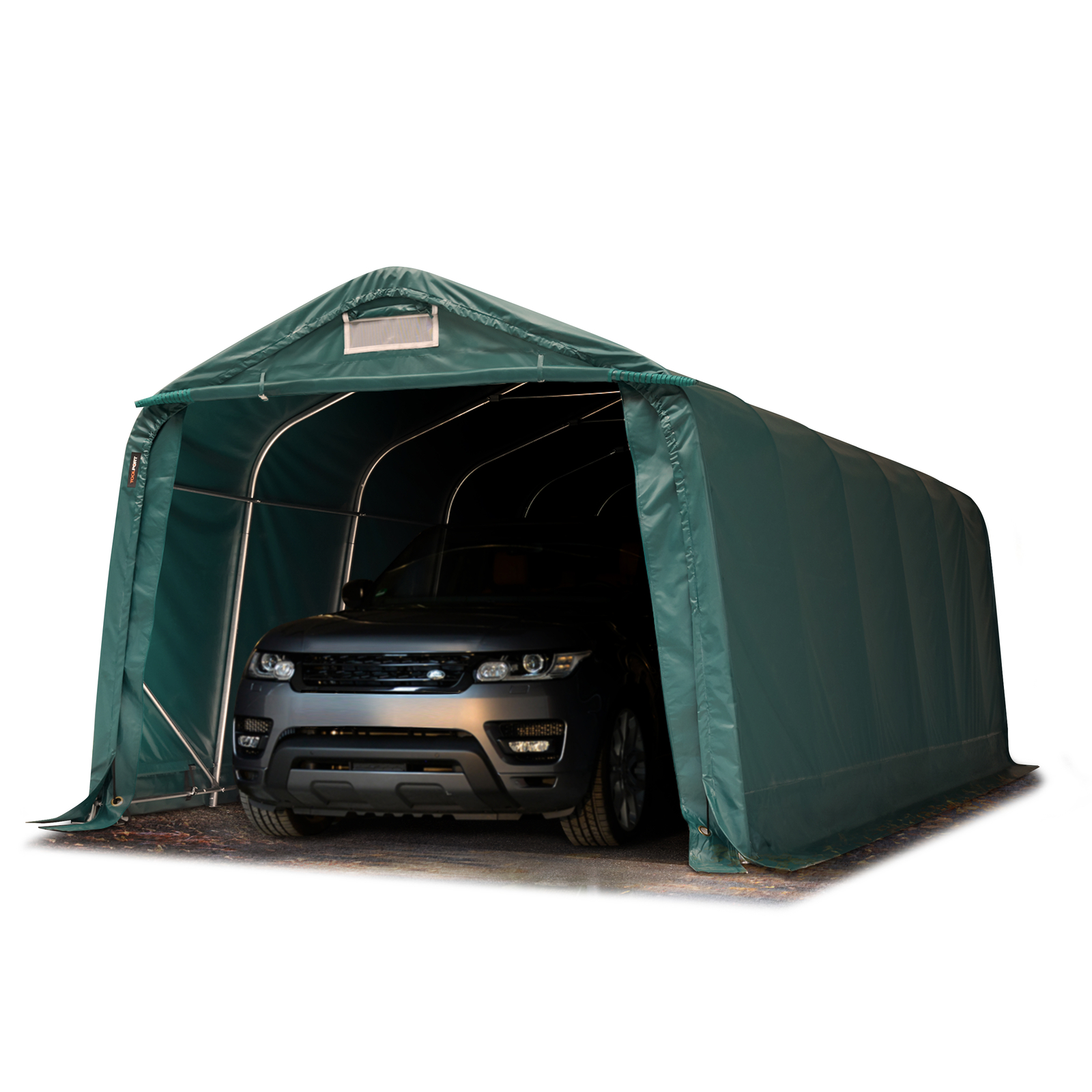 Zeltgarage 3,3x7,2m Carport mobile Weidezelt Lagerzelt 23 m² PVC 800 N