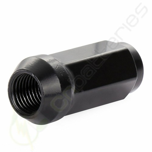 32 Pcs Black 14x1.5 Lug Nuts Fits GMC Sierra 2500 HD K2500 Suburban Ford Chevy - Picture 5 of 7