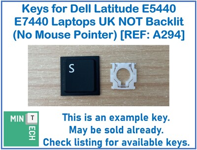 Tasti Singoli Di Ricambio Per Tastiera Dell Latitude E5270 E7270 (UK, Neri, Tipo2, Non Retroilluminati) - Foto 2