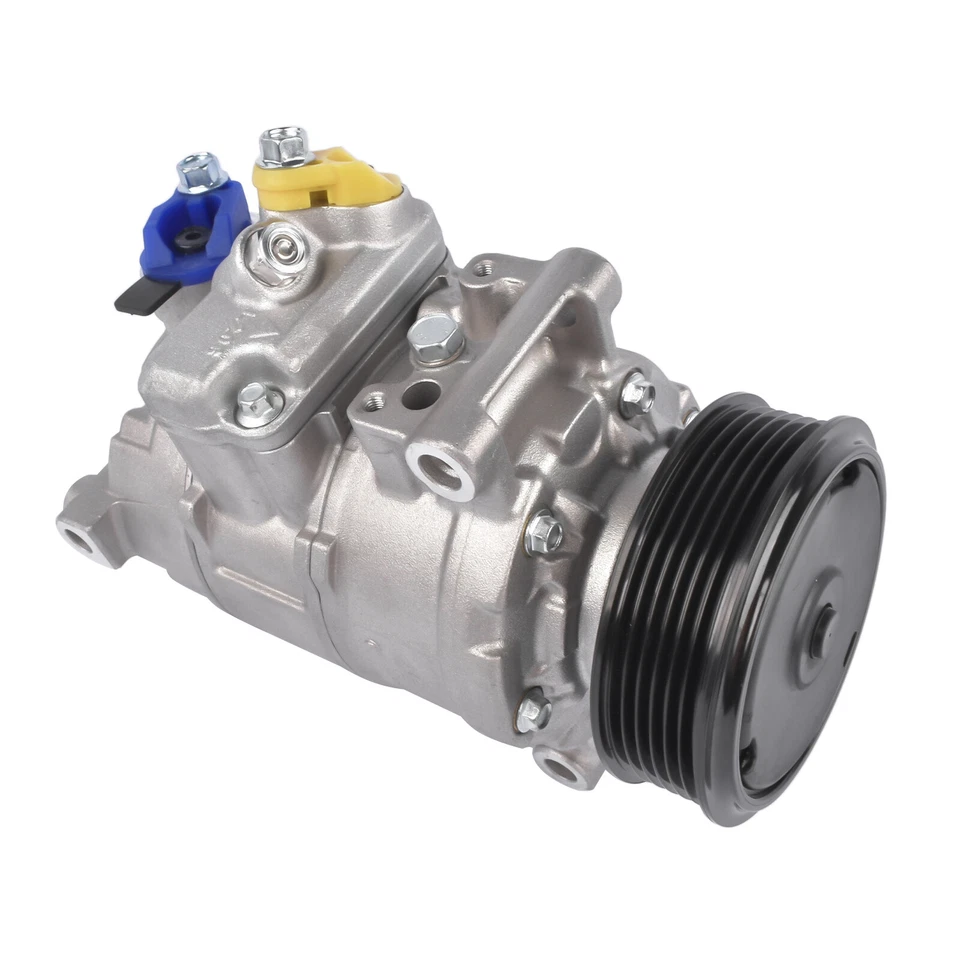 Compresor de aire acondicionado para Audi A4 A5 Base A6 Q3 Q5 Quattro Porsche L4 2L 8K0260805 Foto 2 de 4